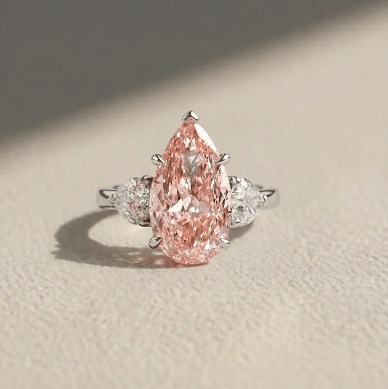 Lab-grown diamond ring