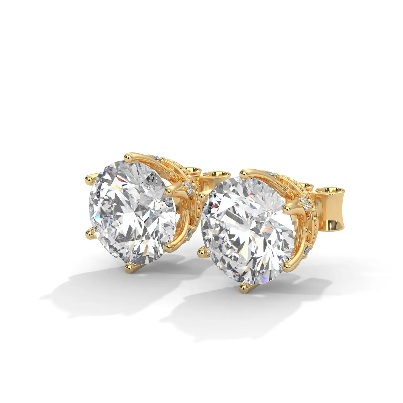 Lab-grown diamond ring