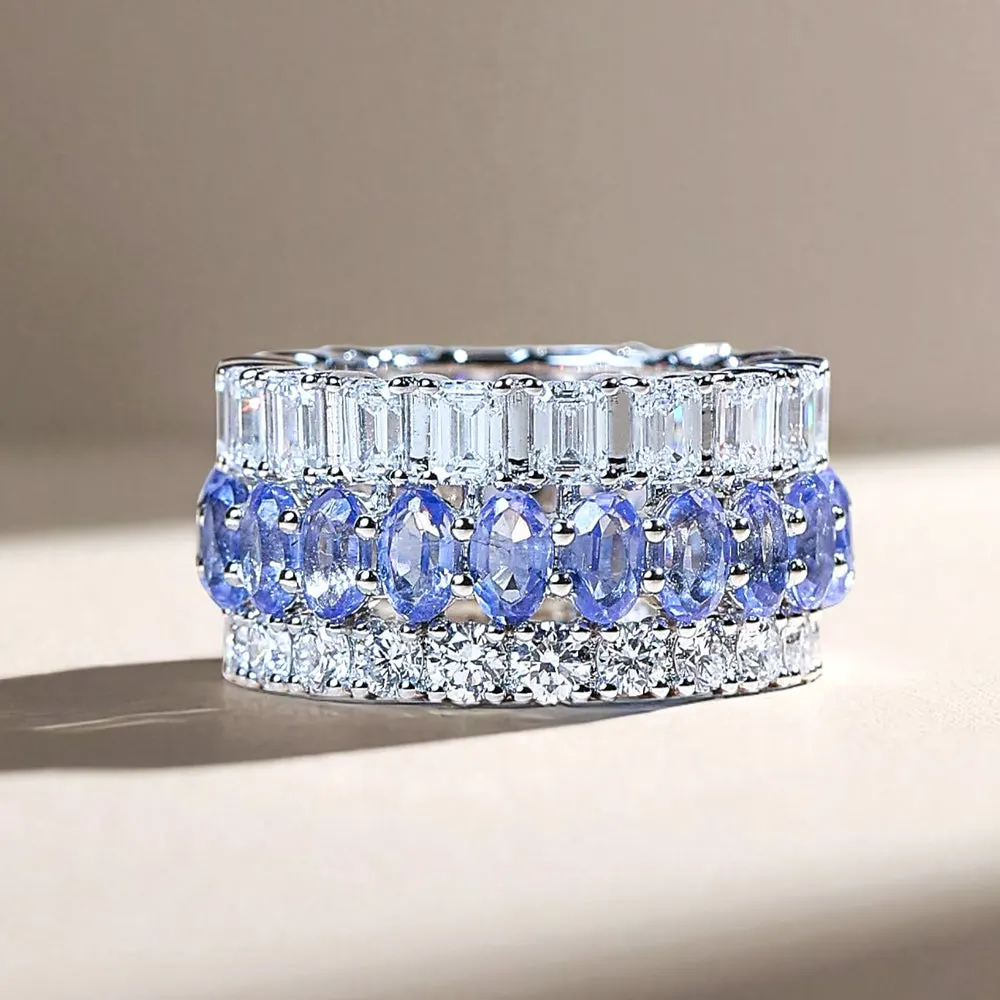 Lab-grown diamond ring